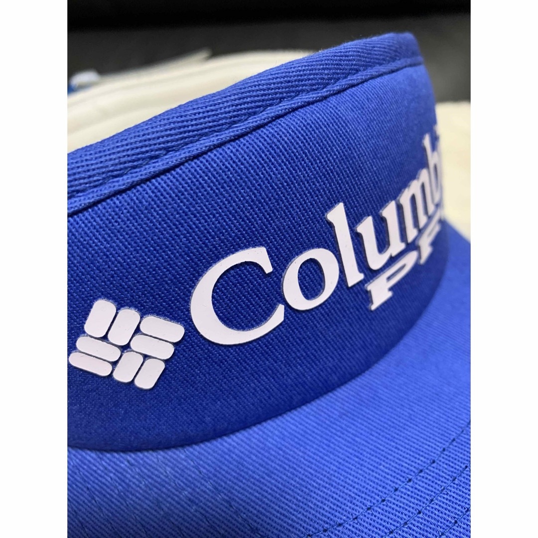 Columbia(コロンビア)の新品タグ付き Columbia コロンビア サンバイザー レディース・ジュニア キッズ/ベビー/マタニティのこども用ファッション小物(帽子)の商品写真