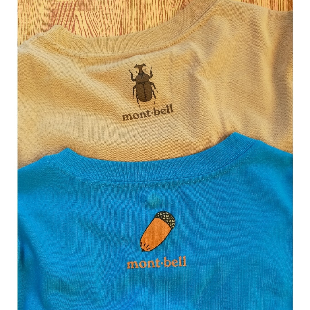 mont bell(モンベル)のモンベルTシャツ キッズ/ベビー/マタニティのキッズ服男の子用(90cm~)(Tシャツ/カットソー)の商品写真