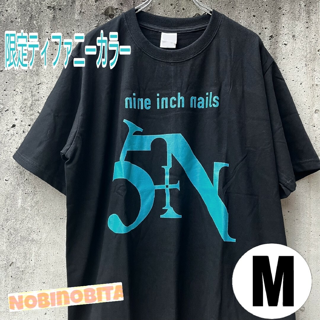 M/5Nティファニーカラー Nine inch nails   sin Tシャツ メンズのトップス(Tシャツ/カットソー(半袖/袖なし))の商品写真