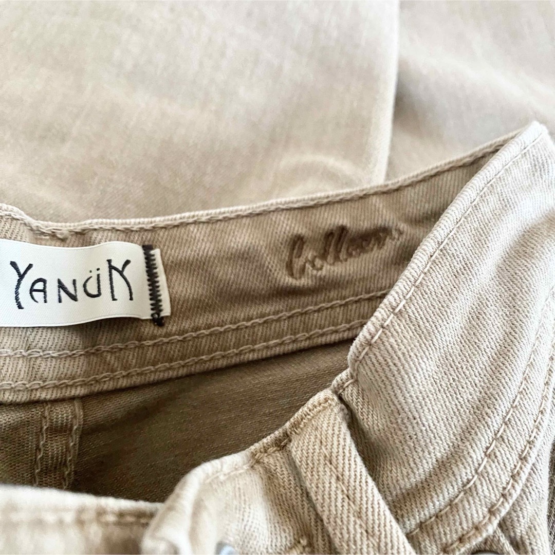 YANUK(ヤヌーク)のYANUK ワイドテーパード Colleen 21 SPA デニムパンツ レディースのパンツ(デニム/ジーンズ)の商品写真