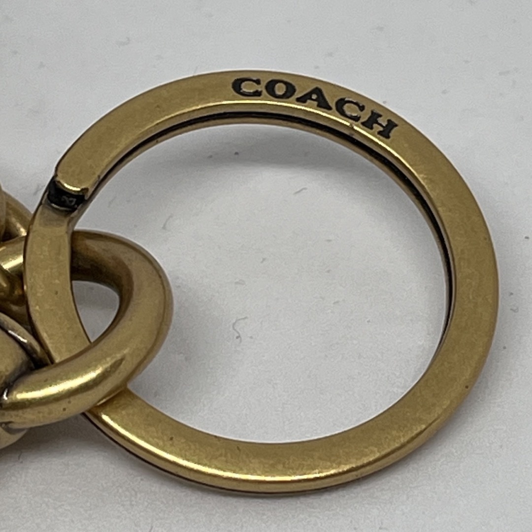 COACH(コーチ)のcoach アップルチャーム　キーホルダー ハンドメイドのアクセサリー(キーホルダー/ストラップ)の商品写真