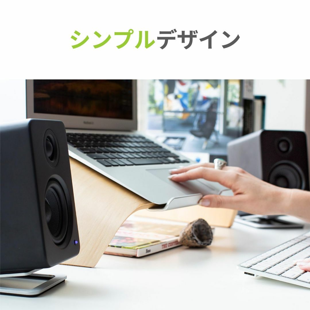 【色: マットブラック】【国内正規品】Kanto DAC内蔵 PCスピーカー Y スマホ/家電/カメラのPC/タブレット(PC周辺機器)の商品写真