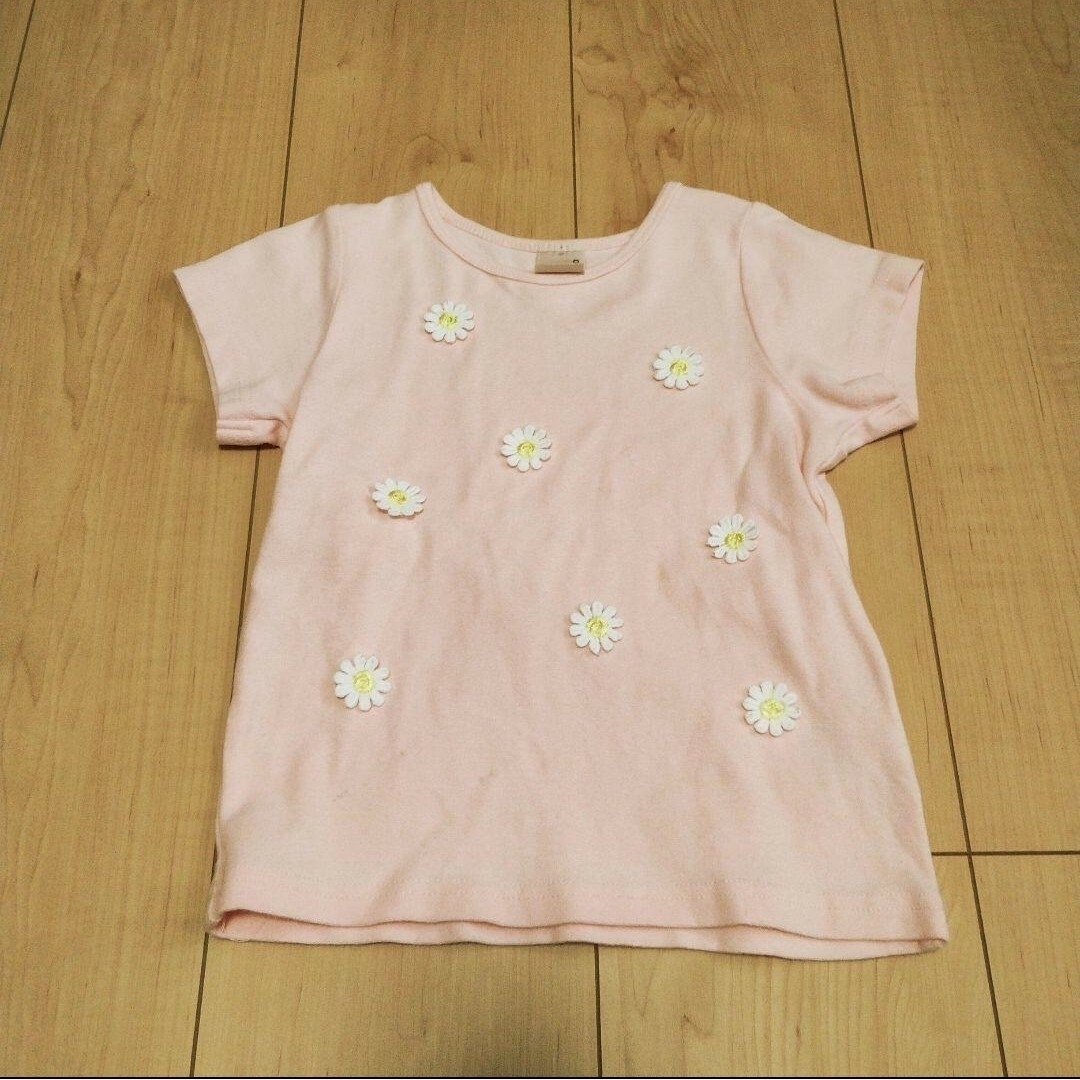 petit main(プティマイン)のpetit main プティマイン Tシャツ 3点セット キッズ/ベビー/マタニティのキッズ服女の子用(90cm~)(Tシャツ/カットソー)の商品写真