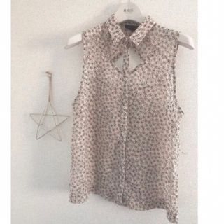 トップショップ(TOPSHOP)のバックシャン ブラウス(シャツ/ブラウス(半袖/袖なし))