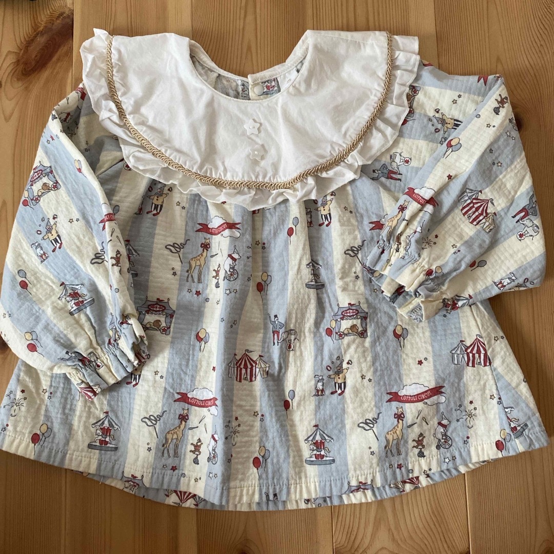 バースデイ(バースデイ)のcottoli 100サイズトップス キッズ/ベビー/マタニティのキッズ服女の子用(90cm~)(Tシャツ/カットソー)の商品写真