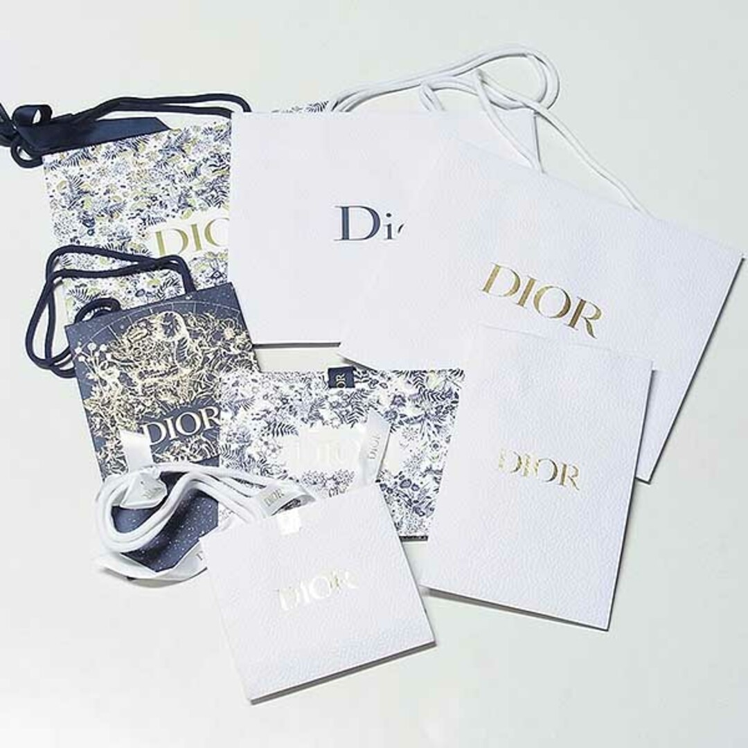 Christian Dior(クリスチャンディオール)の【クリスチャンディオール/Christian Dior】紙袋 ショッパー 7点 レディースのバッグ(ショップ袋)の商品写真