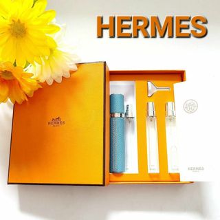 エルメス(Hermes)のエルメス☆★レザー☆レフィラブル☆アトマイザ☆ 香水ボトル☆専用じょうご 香水付(ユニセックス)