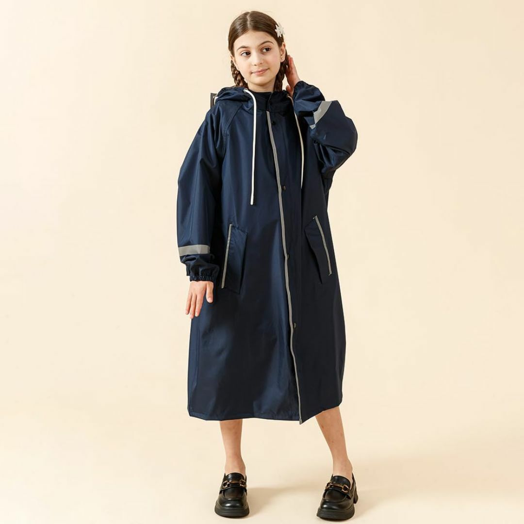 Ymgot レインコート キッズ ランドセル対応 女の子 男の子 レインウエア  キッズ/ベビー/マタニティのベビー服(~85cm)(その他)の商品写真