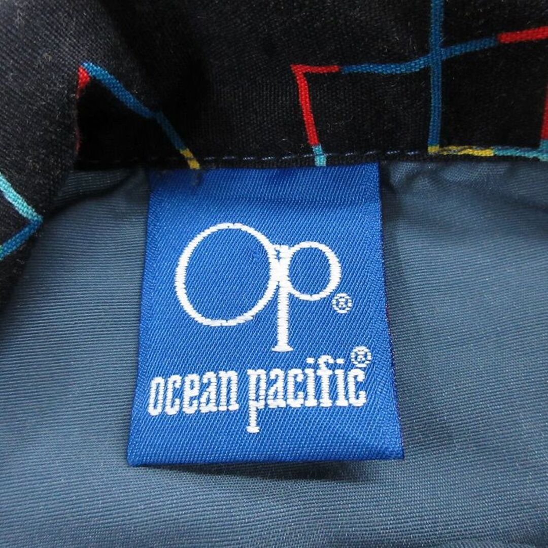 OCEAN PACIFIC(オーシャンパシフィック)のM★古着 オーシャンパシフィック 長袖 ナイロン ジャケット メンズ 00年代 00s ラグラン 薄紺 ネイビー 24may10 中古 アウター ウインドブレーカー メンズのジャケット/アウター(ダッフルコート)の商品写真