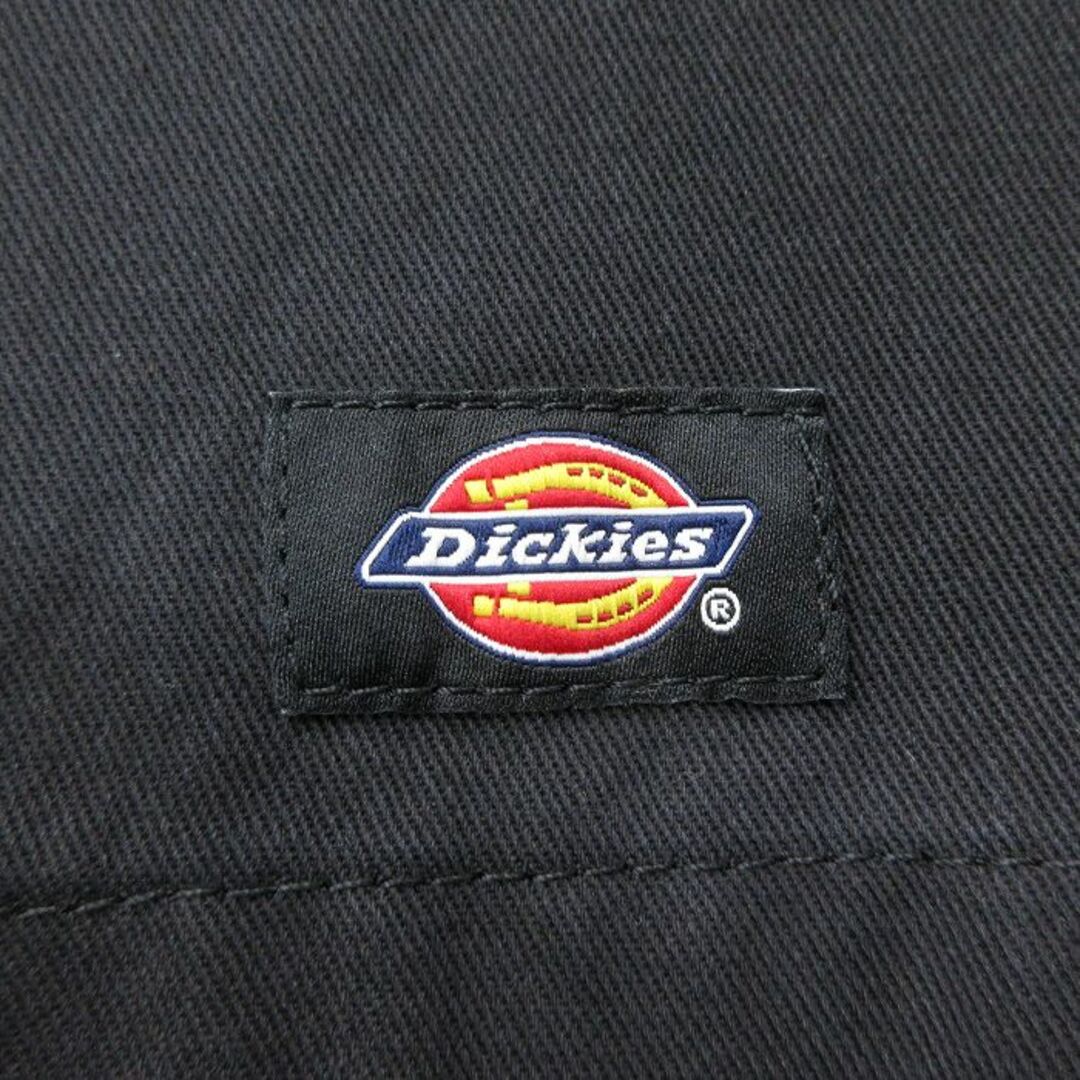 Dickies(ディッキーズ)のW33★古着 ディッキーズ Dickies ショート ワーク パンツ ショーツ メンズ 黒 ブラック 24may10 中古 ボトムス 短パン ショーパン メンズのパンツ(ワークパンツ/カーゴパンツ)の商品写真