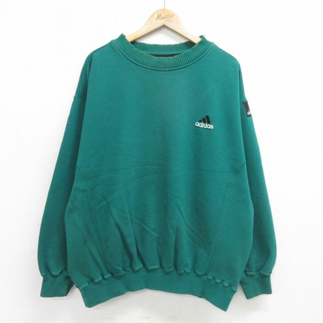 adidas - XL☆古着 アディダス adidas 長袖 スウェット メンズ adidas - XL☆古着 アディダス adidas 長袖 スウェット メンズ