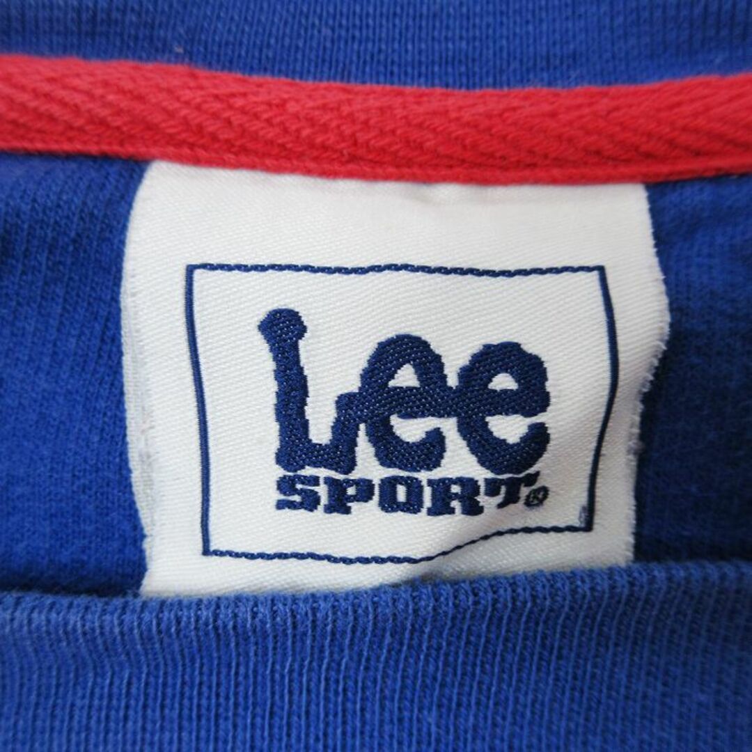 FILA(フィラ)のXL★古着 リー Lee 長袖 スウェット メンズ 00年代 00s MLB フィラデルフィアフィリーズ 刺繍 大きいサイズ クルーネック 青 ブルー メジャーリーグ ベースボール 野球 24may10 中古 スエット トレーナー トップス メンズのトップス(パーカー)の商品写真