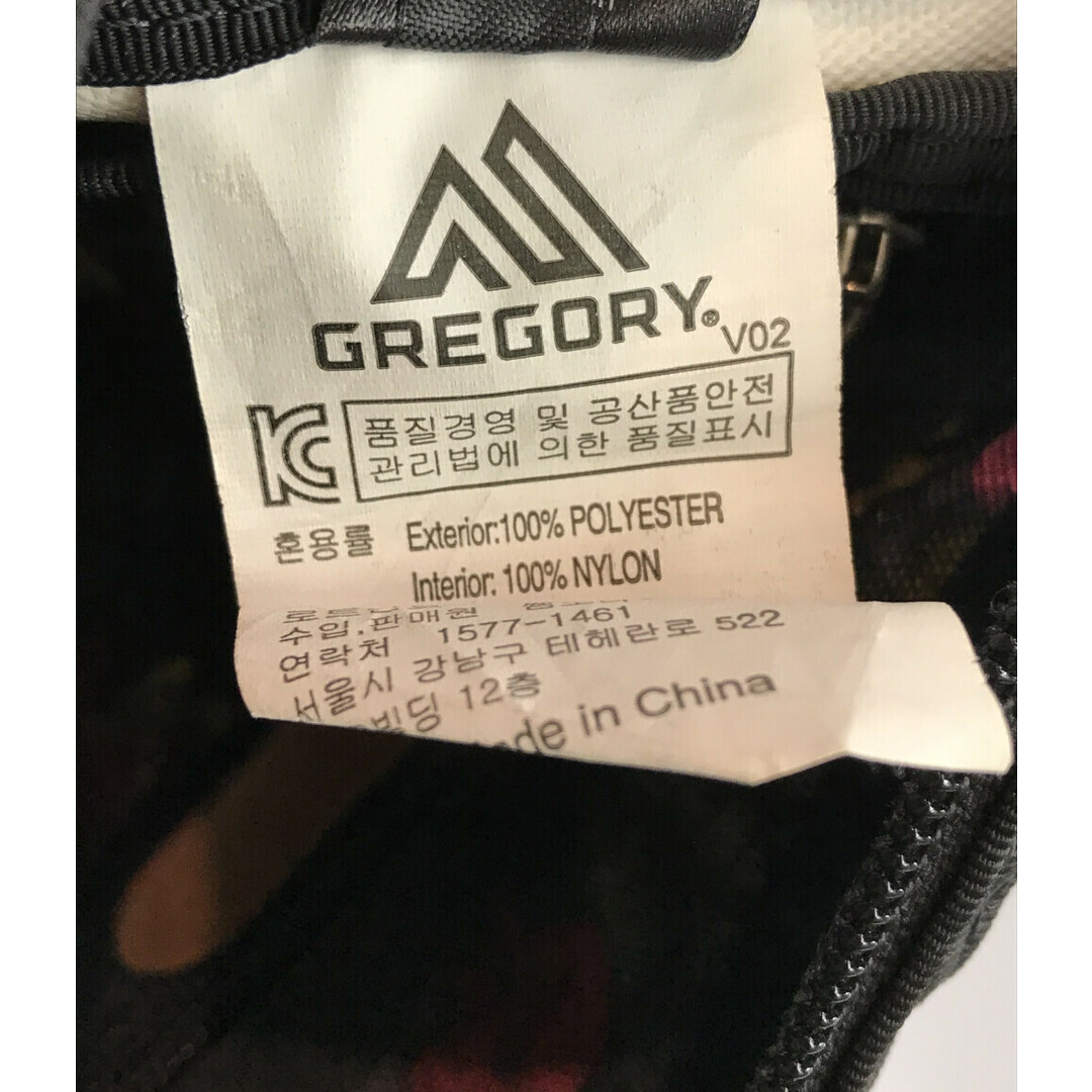 Gregory(グレゴリー)のグレゴリー 花柄ショルダーバッグ 斜め掛け 新ロゴ ユニセックス レディースのバッグ(ショルダーバッグ)の商品写真