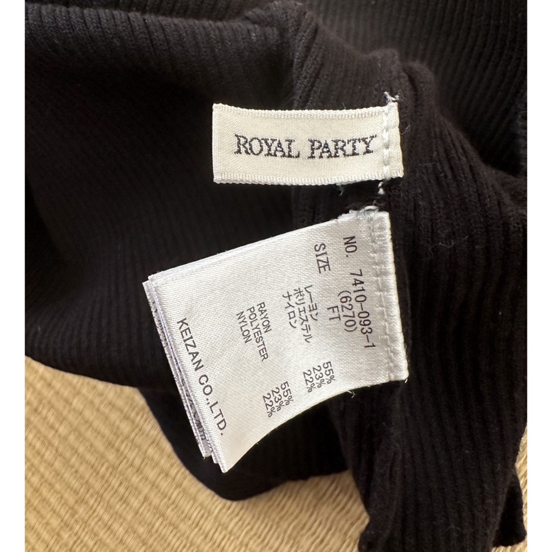 ROYAL PARTY(ロイヤルパーティー)のROYAL PARTY ワンピース レディースのワンピース(ひざ丈ワンピース)の商品写真