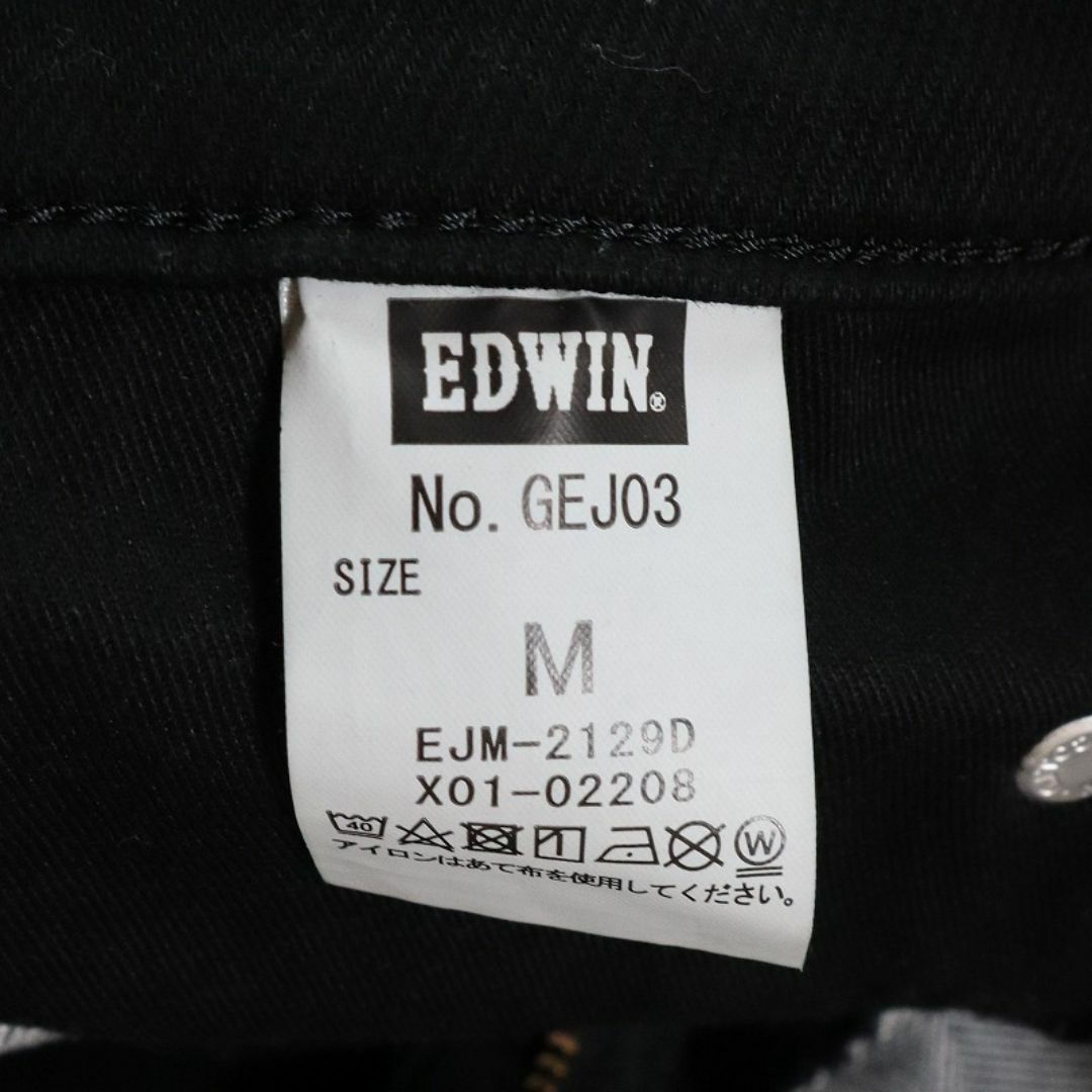 EDWIN(エドウィン)のエドウィン GEJ03 ジャージーズ ブラックストレッチジーンズ Mサイズ メンズのパンツ(デニム/ジーンズ)の商品写真