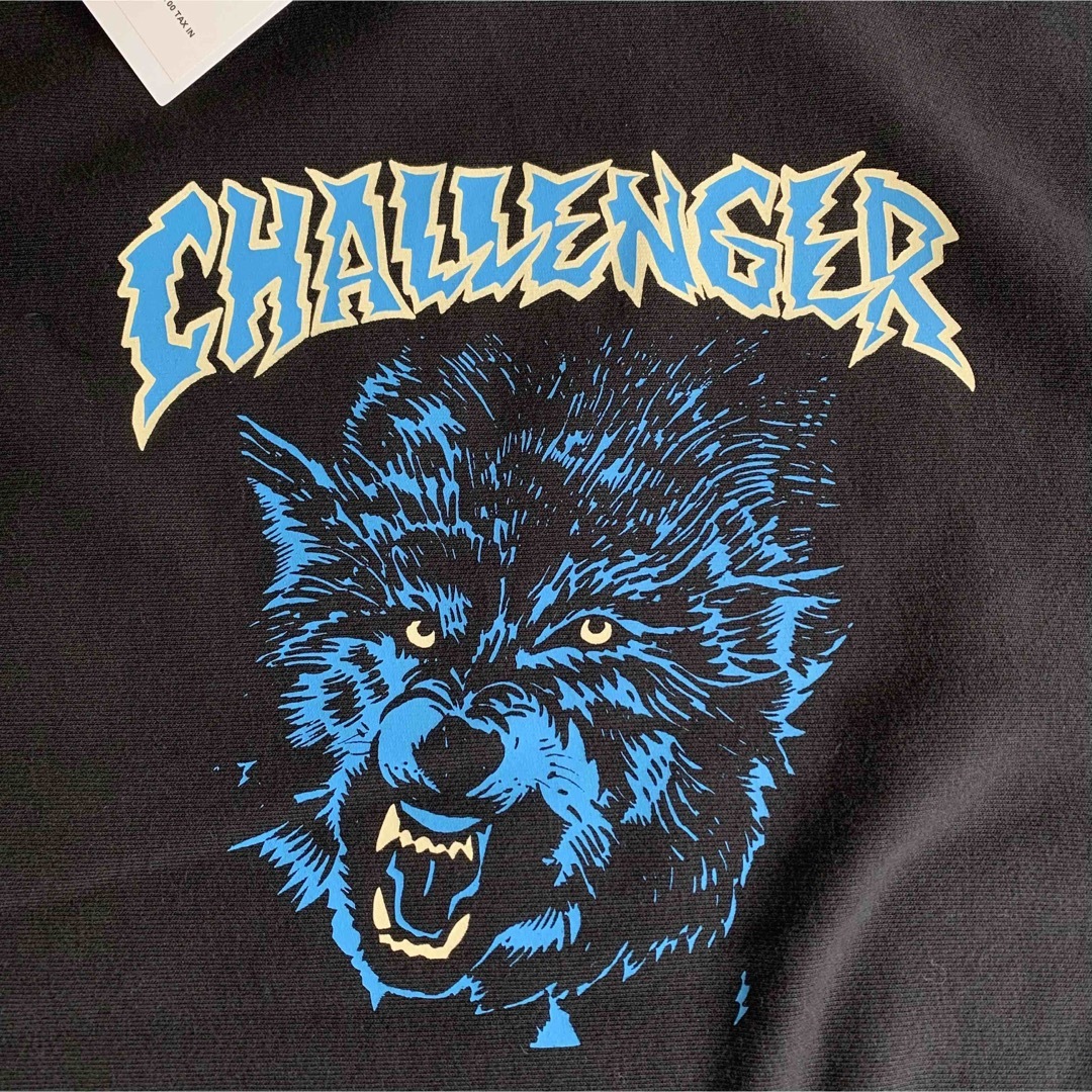 NEIGHBORHOOD(ネイバーフッド)のM黒【CHALLENGER】THUNDER WOLF ／新品タグ付／送料込 メンズのトップス(パーカー)の商品写真