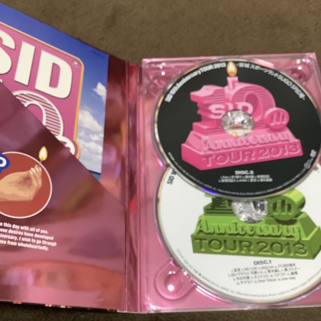 シド/SID 10th Anniversary TOUR 2013～宮城 スポ… エンタメ/ホビーのDVD/ブルーレイ(ミュージック)の商品写真