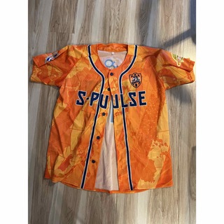 清水エスパルス 創立30周年記念 ベースボールシャツ(応援グッズ)