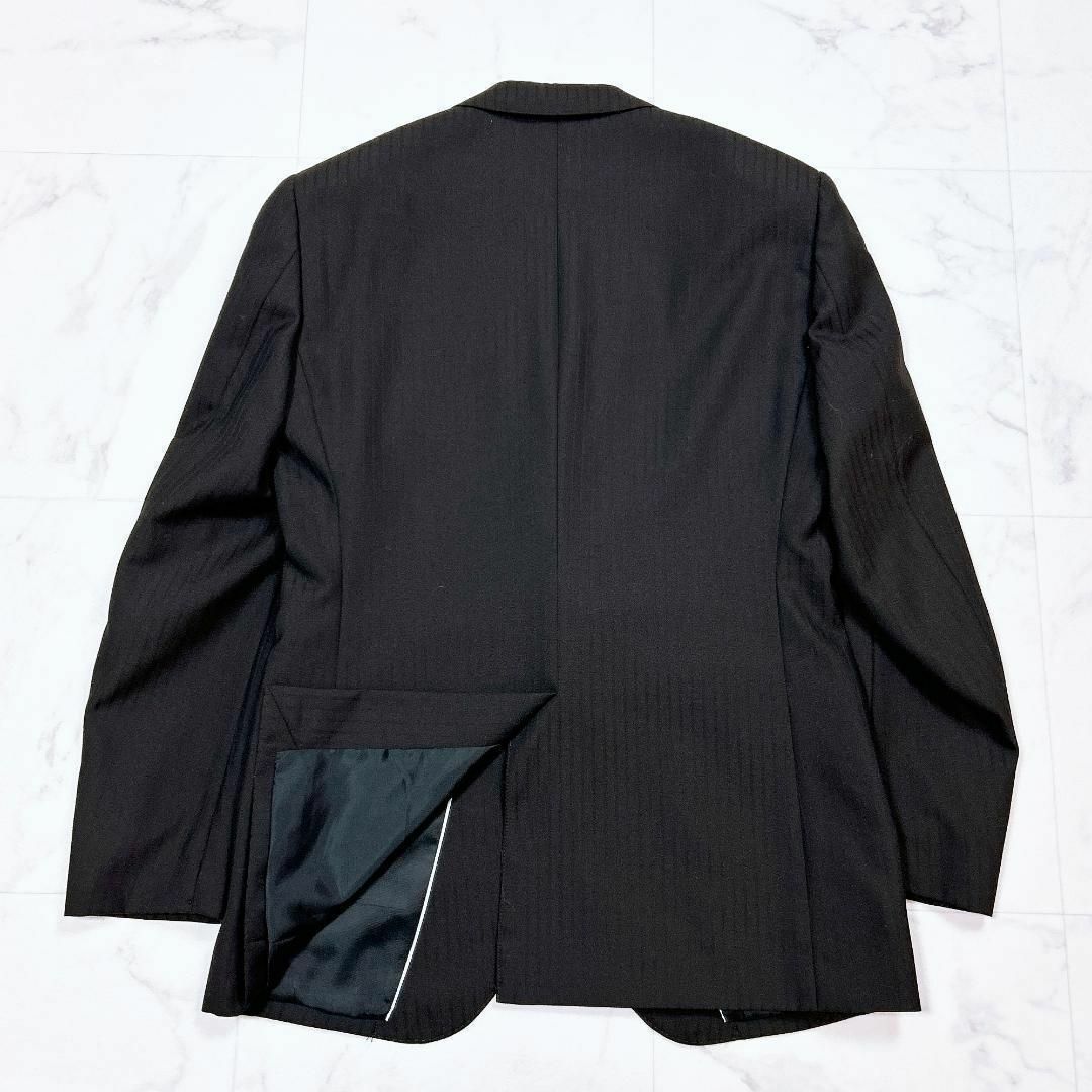 ■MALE＆Co. スーツセットアップ メンズ シャドーストライプ ブラウン メンズのスーツ(スーツジャケット)の商品写真