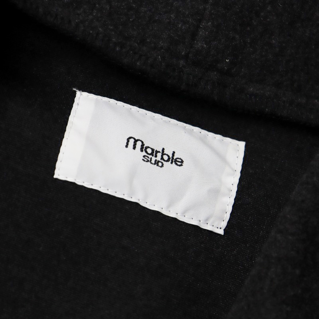 マーブルシュッド marble SUD ショールカラー 1ボタン ロングコート /ダークグレー ハオリ 羽織 アウター【2400013845175】 レディースのジャケット/アウター(その他)の商品写真