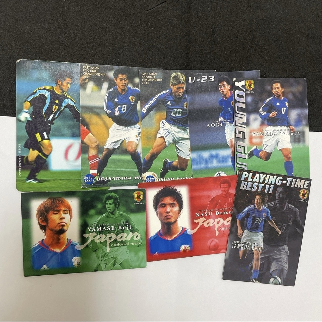 Jリーグチップスカード 8枚セット 日本代表 スポーツ/アウトドアのサッカー/フットサル(その他)の商品写真