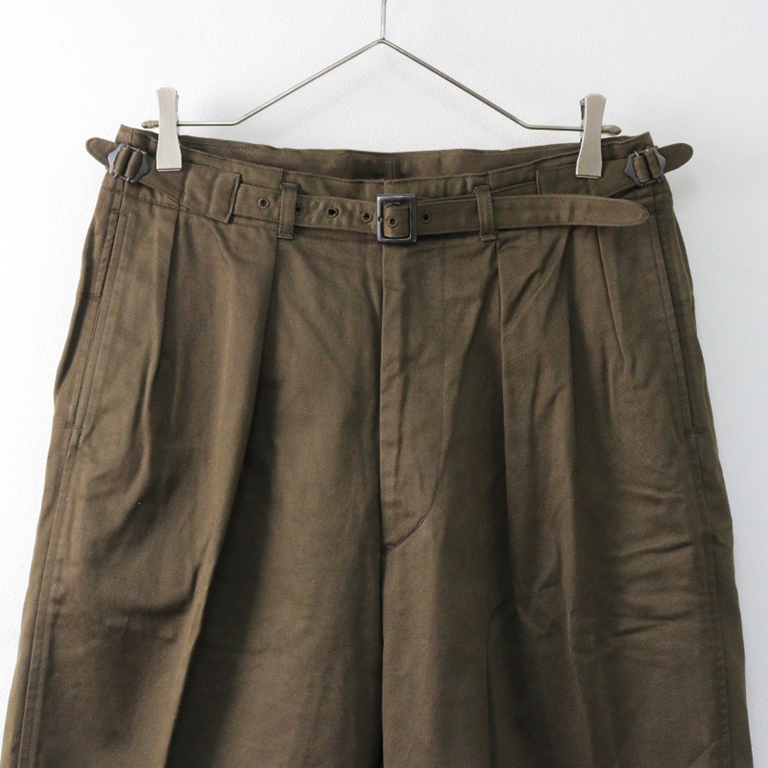 メンズ キャプテンサンシャイン KAPTAIN SUNSHINE グルカトラウザー Gurkha Trousers パンツ 30/ダークカーキ 【2400013861250】 メンズのパンツ(その他)の商品写真