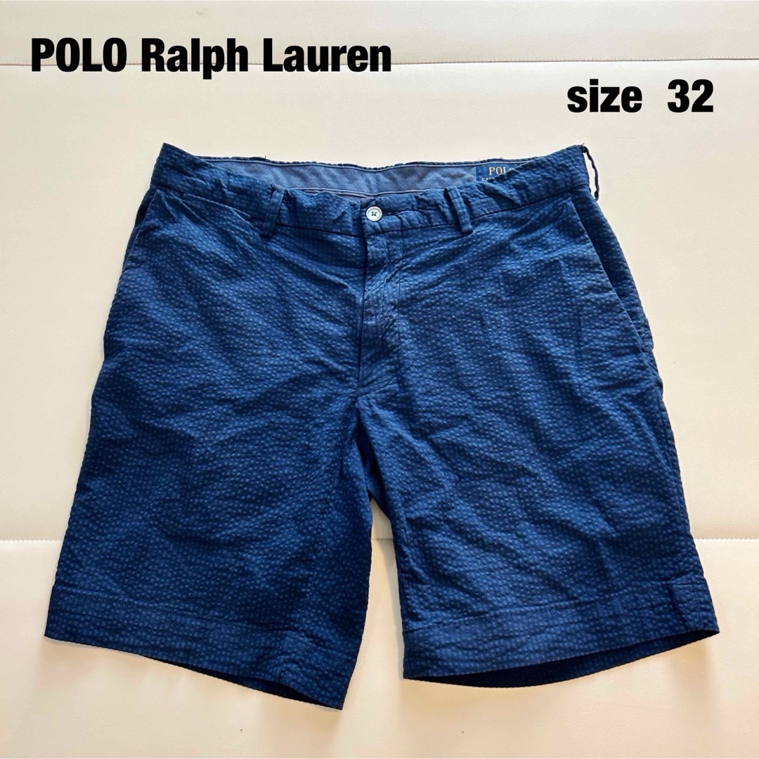 POLO RALPH LAUREN(ポロラルフローレン)の【美品】POLO ラルフローレン ショートパンツ ハーフパンツ メンズのパンツ(ショートパンツ)の商品写真