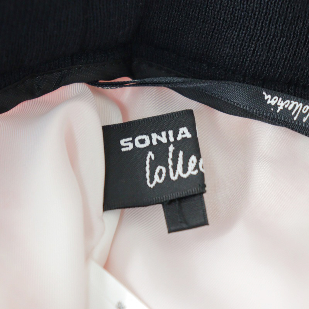 SONIA RYKIEL(ソニアリキエル)の美品 大きいサイズ ソニアリキエル SONIA RYKIEL collection チェックタックオーガンジースカート 46/レッド フレア【2400013851022】 レディースのスカート(ひざ丈スカート)の商品写真