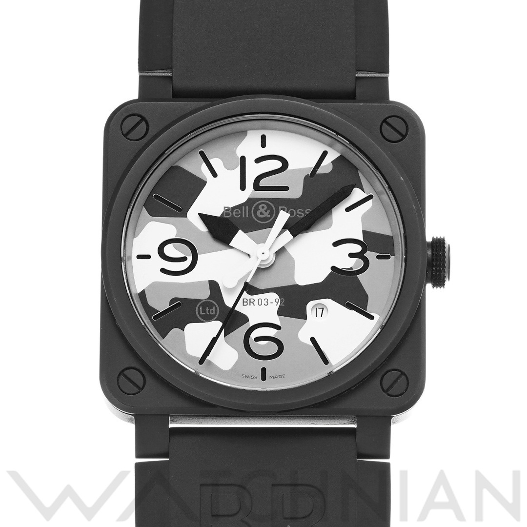 Bell & Ross(ベルアンドロス)の中古 ベル＆ロス Bell & Ross BR0392-CG-CE/SCA ホワイトグレーカモフラージュ メンズ 腕時計 メンズの時計(腕時計(アナログ))の商品写真