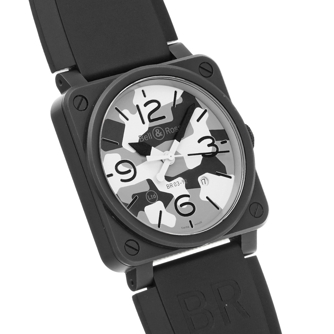 Bell & Ross(ベルアンドロス)の中古 ベル＆ロス Bell & Ross BR0392-CG-CE/SCA ホワイトグレーカモフラージュ メンズ 腕時計 メンズの時計(腕時計(アナログ))の商品写真