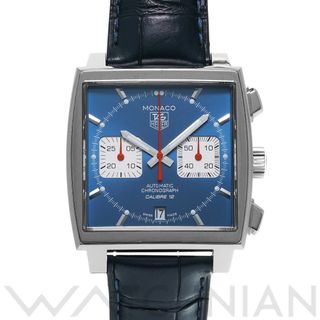 タグホイヤー(TAG Heuer)の中古 タグ ホイヤー TAG HEUER CAW2111.FC6183 ブルー /シルバー メンズ 腕時計(腕時計(アナログ))