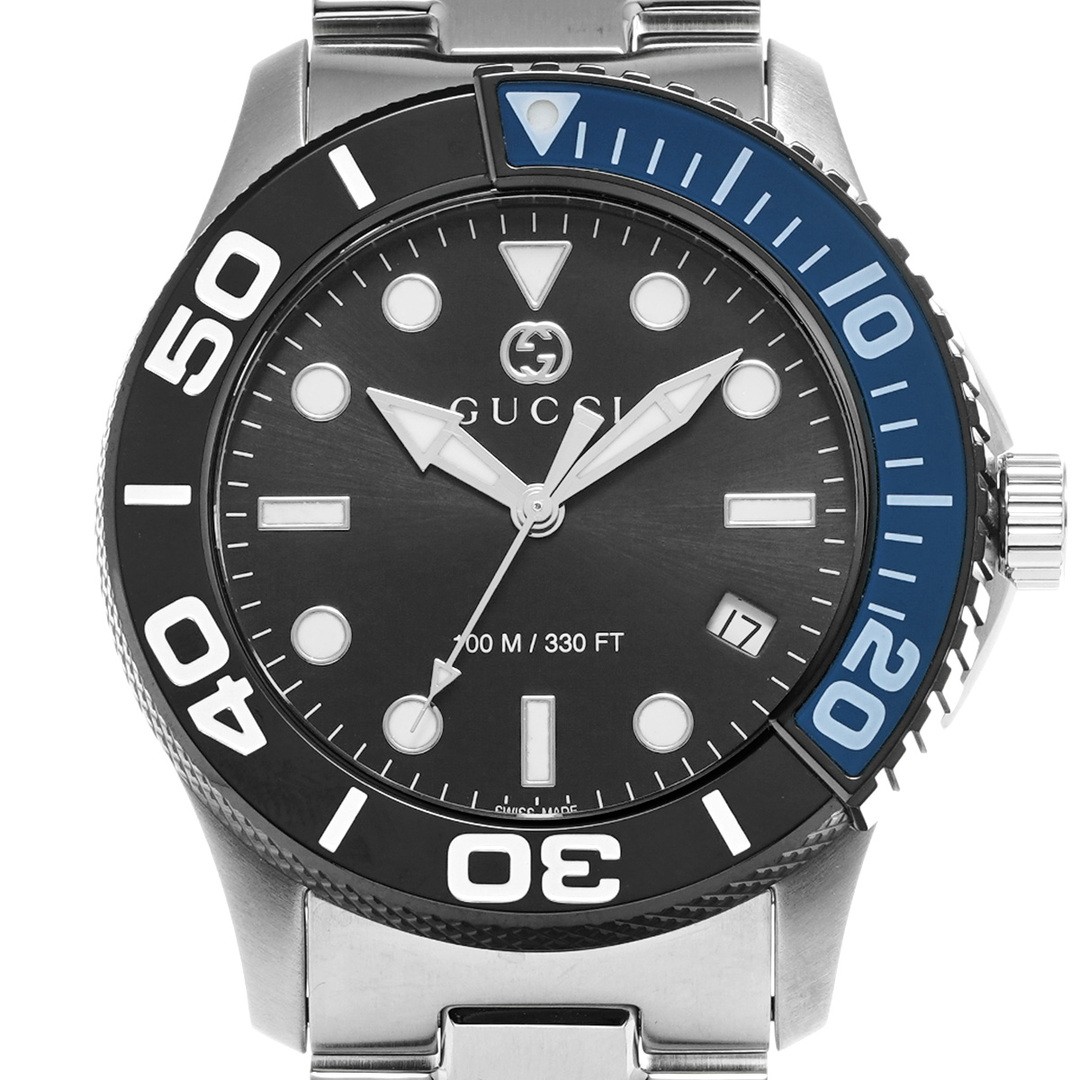 Gucci(グッチ)の中古 グッチ GUCCI YA126281 ブラック メンズ 腕時計 メンズの時計(腕時計(アナログ))の商品写真