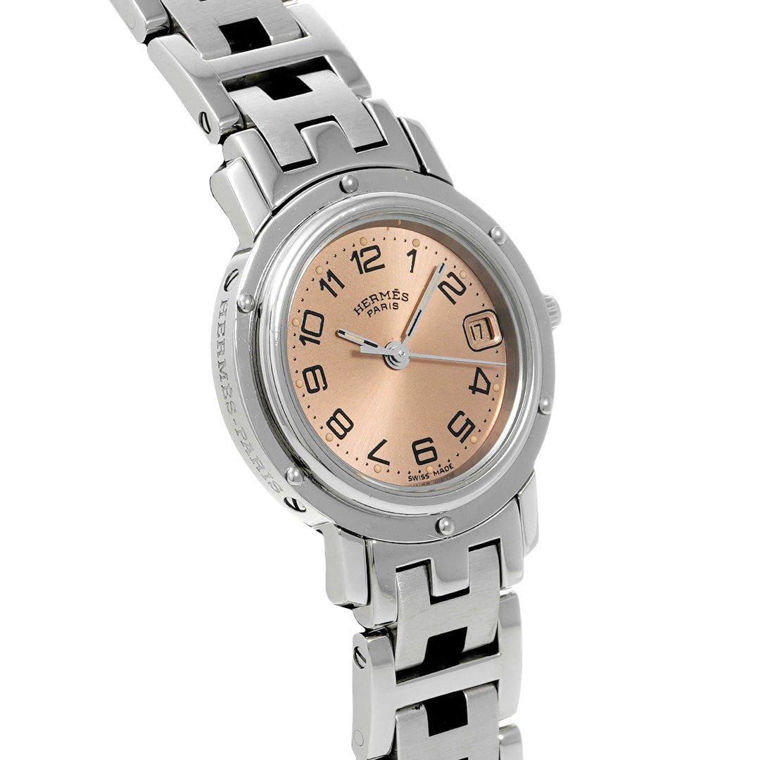 Hermes(エルメス)の中古 エルメス HERMES CL4.210 ピンク レディース 腕時計 レディースのファッション小物(腕時計)の商品写真