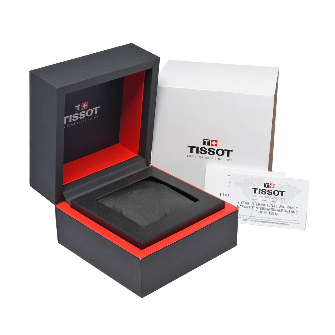 TISSOT(ティソ)の中古 ティソ TISSOT T120.410.11.041.00 ブルー メンズ 腕時計 メンズの時計(腕時計(アナログ))の商品写真