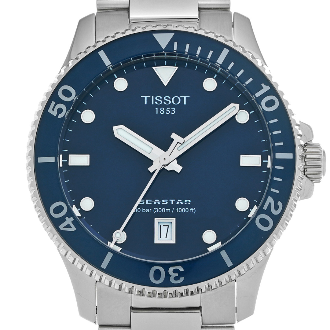 TISSOT(ティソ)の中古 ティソ TISSOT T120.410.11.041.00 ブルー メンズ 腕時計 メンズの時計(腕時計(アナログ))の商品写真