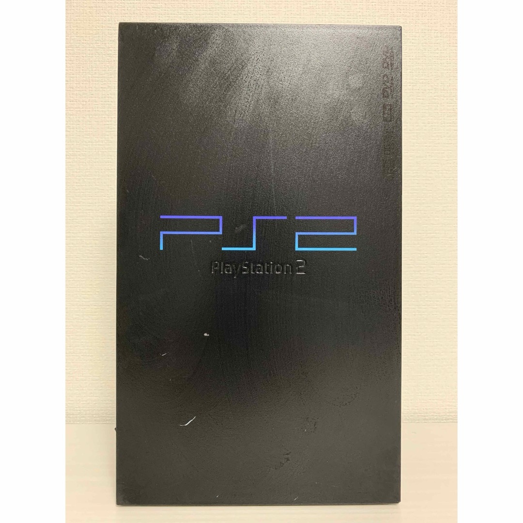 PlayStation2(プレイステーション2)のSONY PS2 プレステ2 プレイステーション2 SCPH-10000 黒 エンタメ/ホビーのゲームソフト/ゲーム機本体(家庭用ゲーム機本体)の商品写真