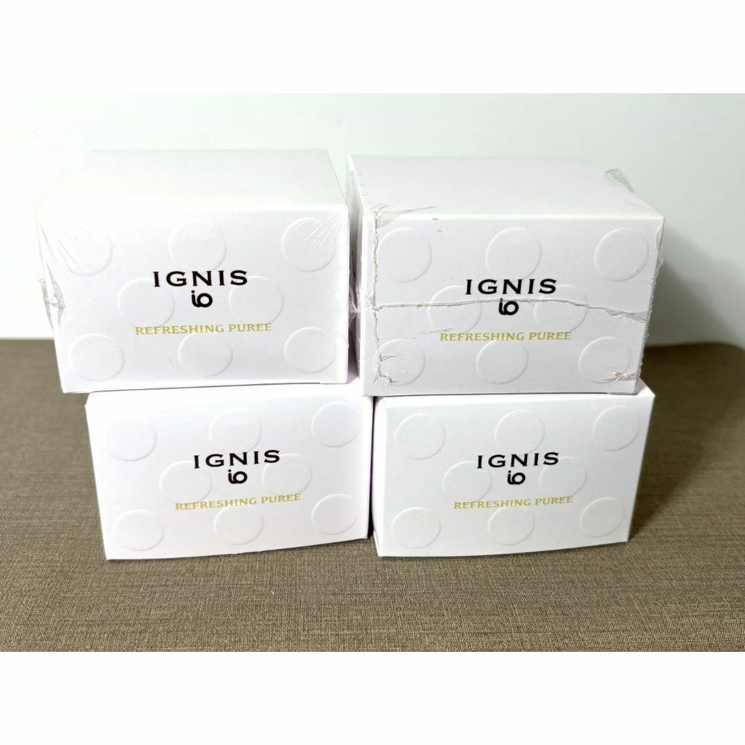 IGNIS(イグニス)のイグニス　イオ　リフレッシング　ピューレ　80g　4個セット コスメ/美容のスキンケア/基礎化粧品(美容液)の商品写真