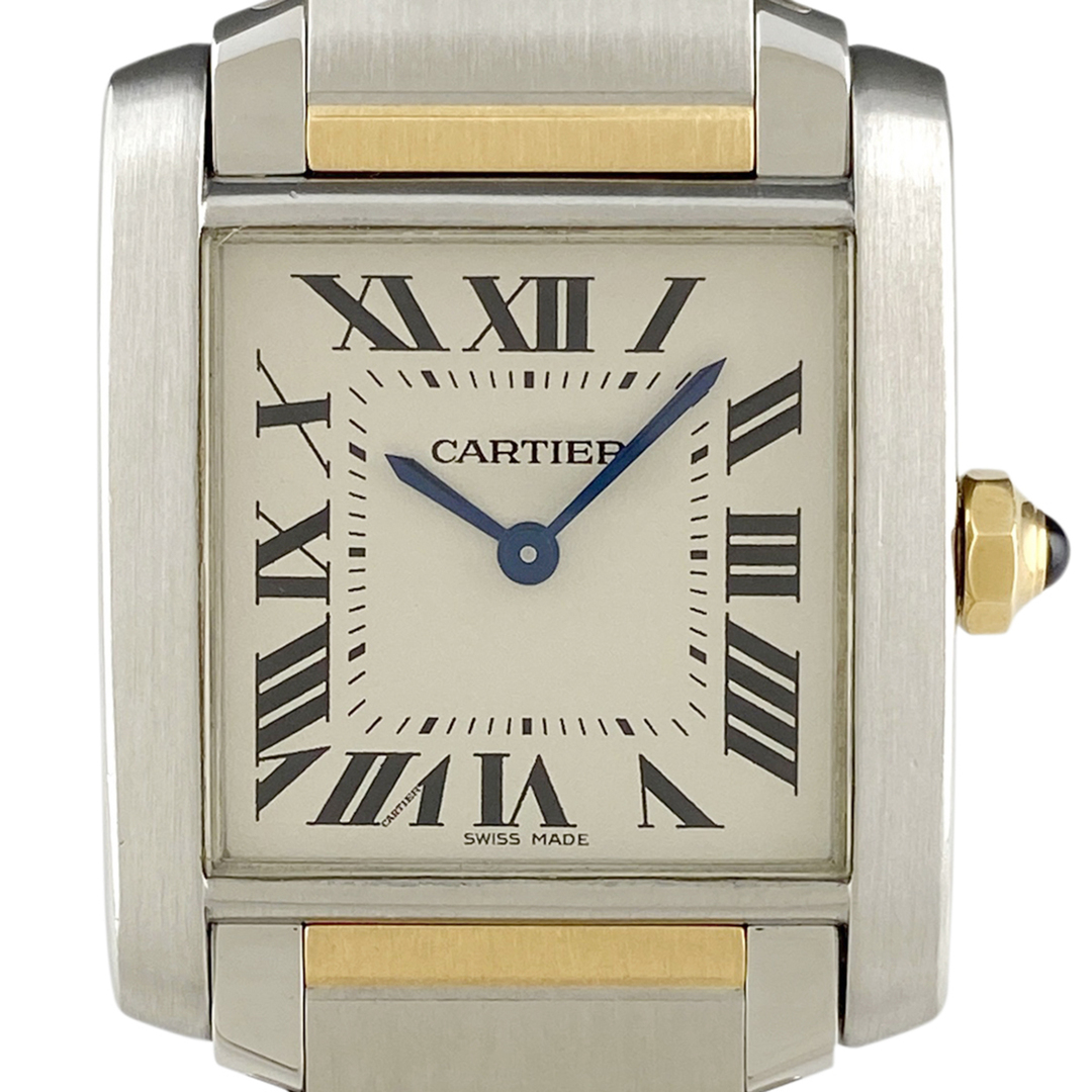 Cartier(カルティエ)のカルティエ タンクフランセーズ MM W51006Q4 クォーツ レディース 【中古】 レディースのファッション小物(腕時計)の商品写真