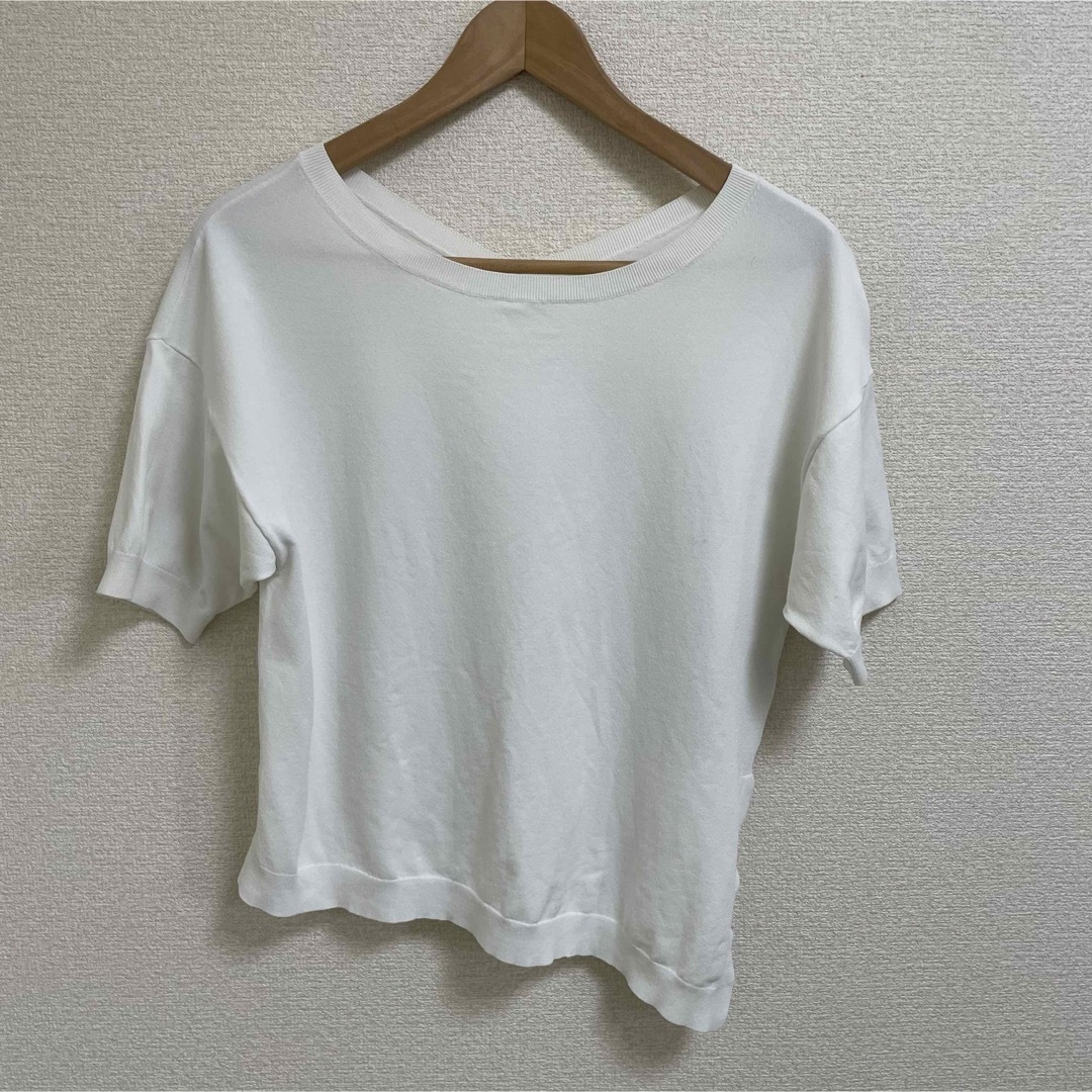 theory(セオリー)のTheory セオリー　サマーニット IRREGULAR.HEM.KNIT レディースのトップス(ニット/セーター)の商品写真