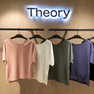 セオリー(theory)のTheory セオリー　サマーニット IRREGULAR.HEM.KNIT(ニット/セーター)