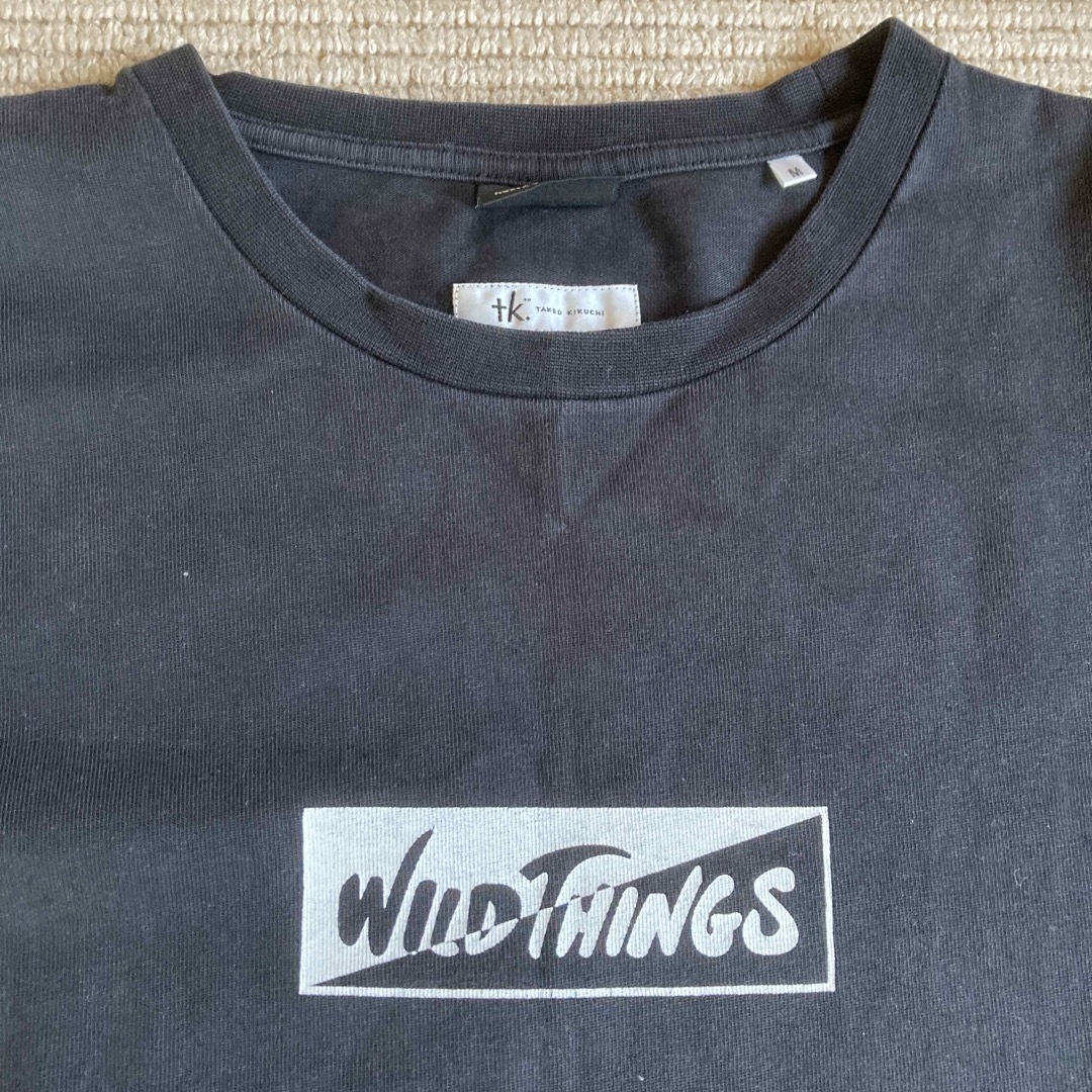 WILDTHINGS(ワイルドシングス)のワイルドシングス×タケオキクチ  ロンt  m メンズのトップス(Tシャツ/カットソー(七分/長袖))の商品写真