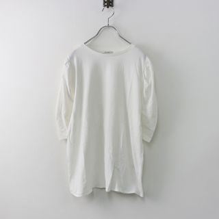 ドゥーズィエムクラス(DEUXIEME CLASSE)のドゥーズィエムクラス Deuxieme Classe セルリ CELERI PUFF Tシャツ/ホワイト トップス【2400013854979】(カットソー(長袖/七分))