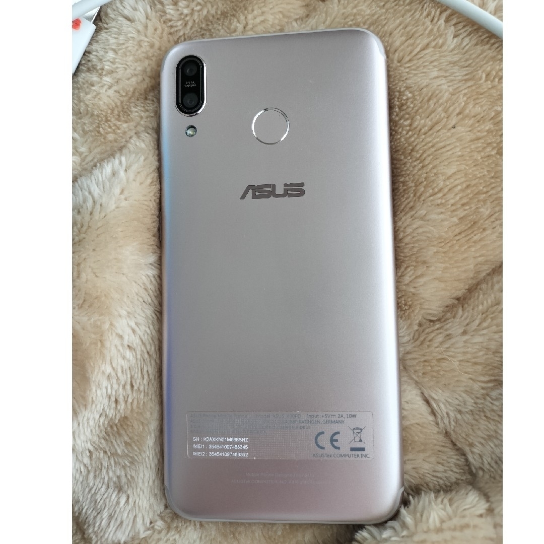 ASUS(エイスース)の中古ASUS Zenfone Max  M1 ZB555KL　SIMフリー スマホ/家電/カメラのスマホ/家電/カメラ その他(その他)の商品写真