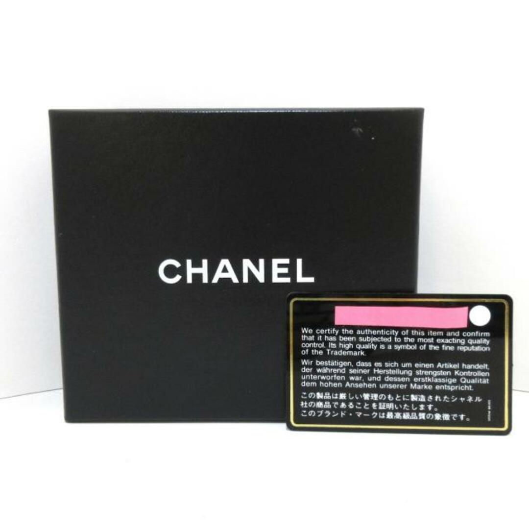 CHANEL(シャネル)のCHANEL(シャネル) Wホック財布 マイクロベルテッド A25794 ベージュ×黒 型押し加工/ココマーク レザー レディースのファッション小物(財布)の商品写真