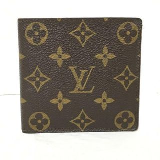 ルイヴィトン(LOUIS VUITTON)のLOUIS VUITTON(ルイヴィトン) 2つ折り財布 モノグラム ポルトビエカルトクレディモネ M61665 - モノグラム・キャンバス ×クロスグレインレザー(財布)