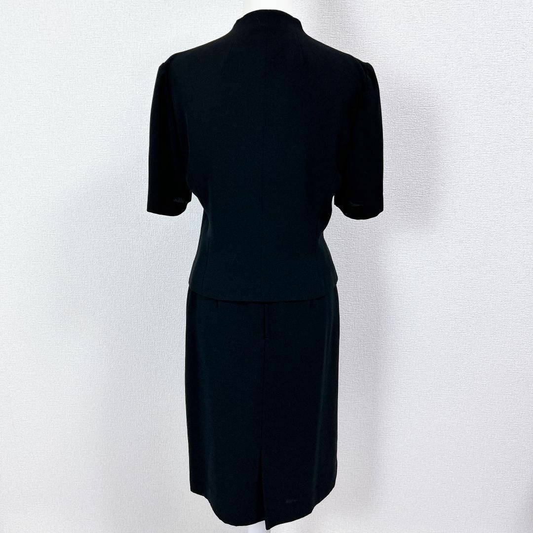 TOKYO SOIR(トウキョウソワール)の■SOIR BENIR スリーピース　スカートセットアップ ブラック フォーマル レディースのフォーマル/ドレス(スーツ)の商品写真