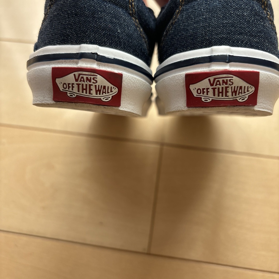 VANS(ヴァンズ)の16cm VANS  スニーカー　デニム キッズ/ベビー/マタニティのキッズ靴/シューズ(15cm~)(スニーカー)の商品写真