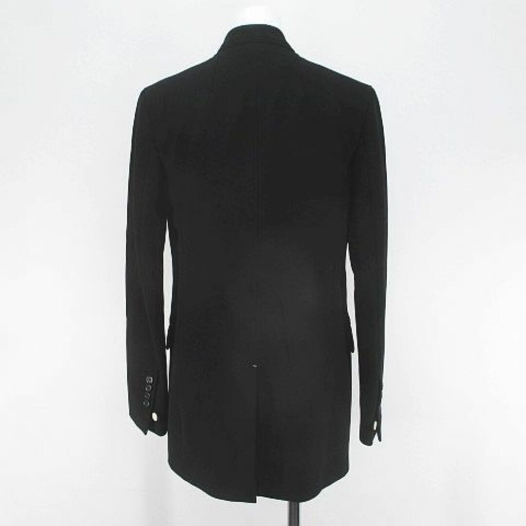 HELMUT LANG(ヘルムートラング)のHELMUT LANG ノーカラージャケット 0 黒系 ブラック ボタン レディースのジャケット/アウター(その他)の商品写真