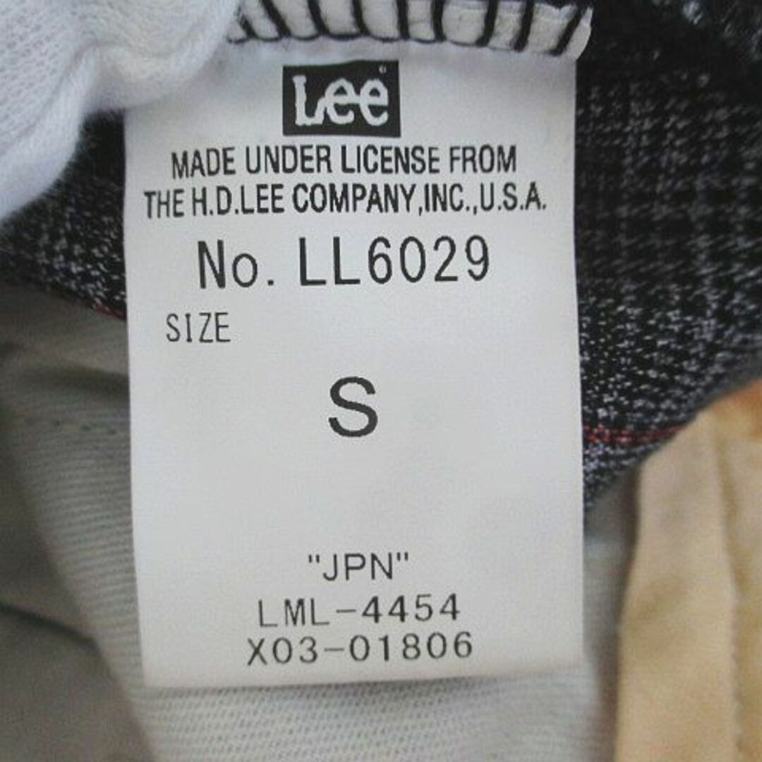 Lee(リー)のLEE ロング丈 ワイドパンツ S 灰系 グレー グレンチェック ポケット レディースのパンツ(その他)の商品写真