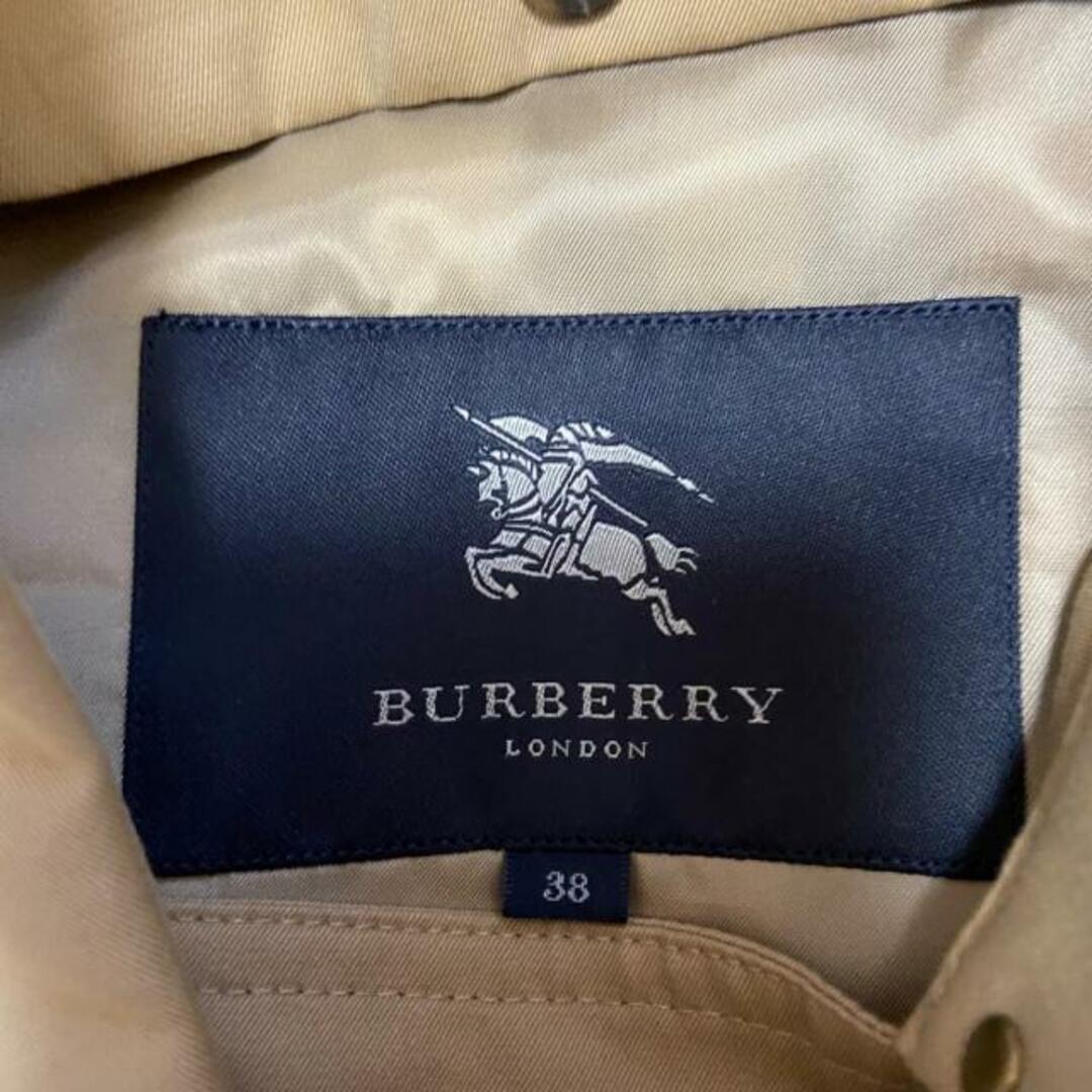 Burberry LONDON(バーバリーロンドン) トレンチコート サイズ38 L レディース美品  - ベージュ 長袖/秋/冬 レディースのジャケット/アウター(トレンチコート)の商品写真